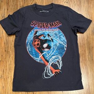 Abercrombie Kids Black Spider-Man T-Shirt